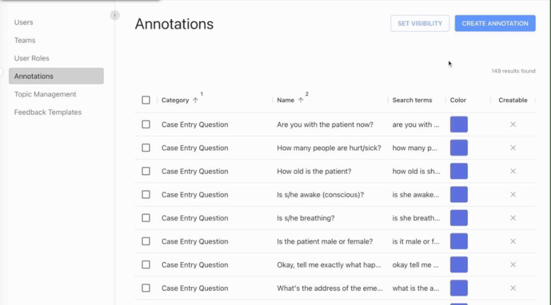 annotation filters