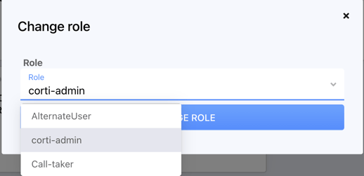 How to change user roles